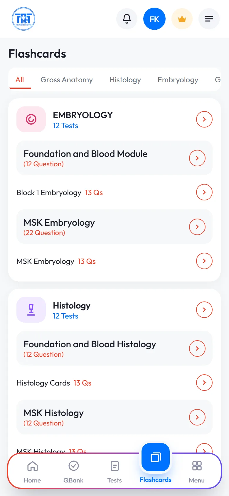 Flashcards preview