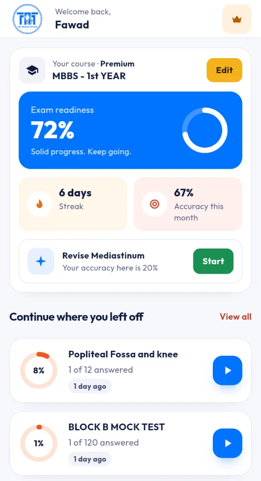 Mobile dashboard