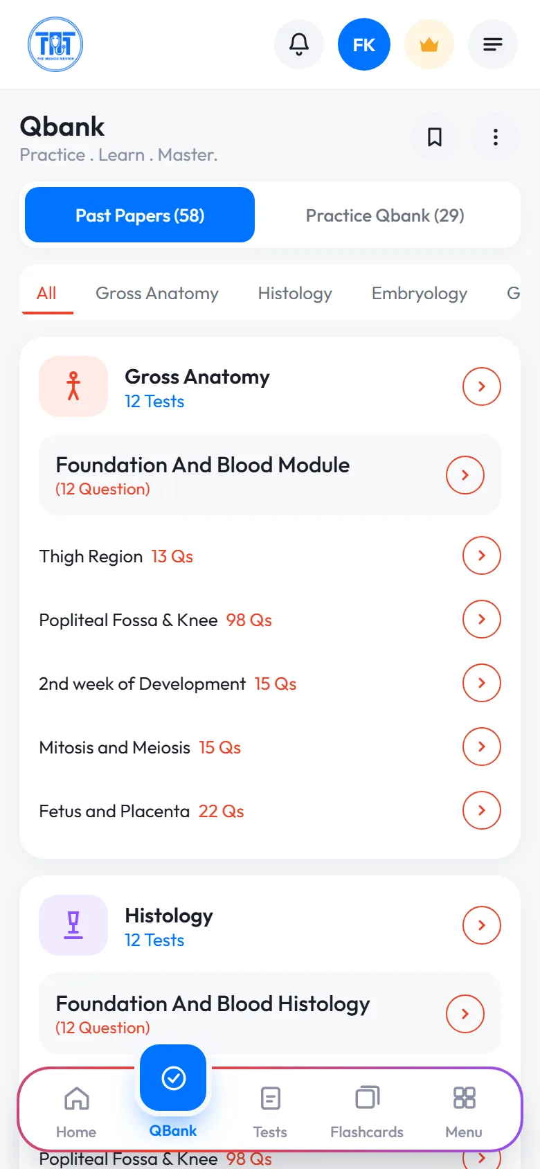 Qbank preview